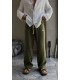 BAGGY KETEN ÖZEL KUMAŞ PANTALON