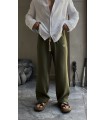 BAGGY KETEN ÖZEL KUMAŞ PANTALON