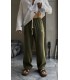 BAGGY KETEN ÖZEL KUMAŞ PANTALON