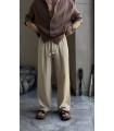 BAGGY KETEN ÖZEL KUMAŞ PANTALON