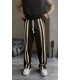 BAGGY ÇİF ŞERİT DETAY EŞOFMAN