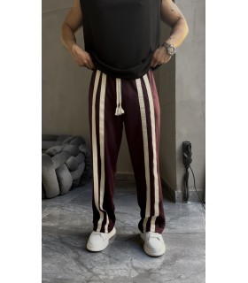 BAGGY ÇİF ŞERİT DETAY EŞOFMAN