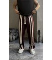 BAGGY ÇİF ŞERİT DETAY EŞOFMAN