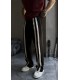 BAGGY ÇİF ŞERİT DETAY EŞOFMAN