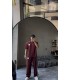 OVERSİZE POLO YAKA YAN ÖZEL DESEN DETAY EŞOFMAN TAKIM