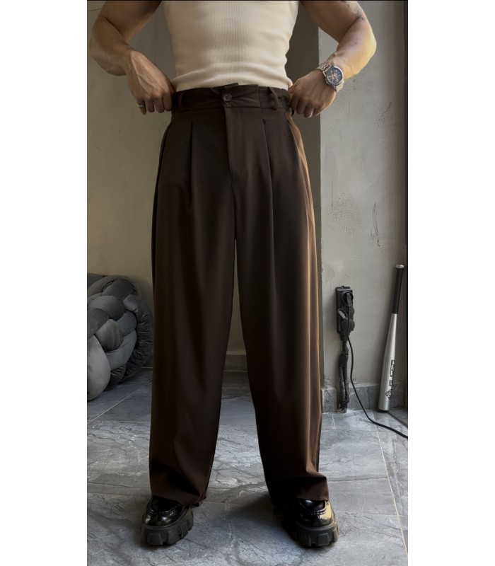 YÜKSEK KALİTE SUPER BAGGY KUMAŞ PANTOLON