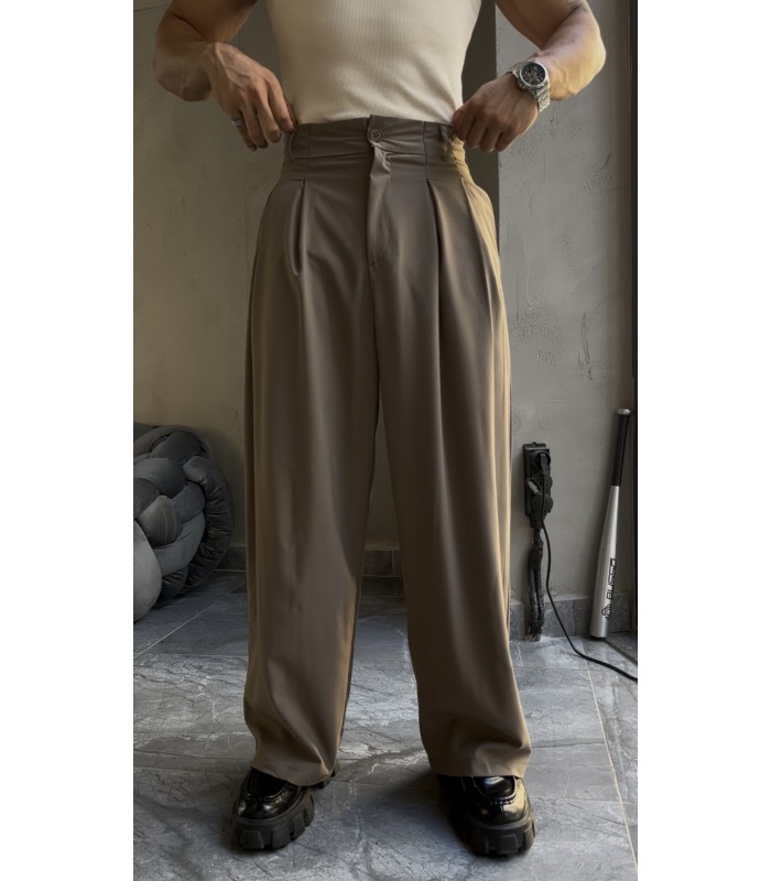 YÜKSEK KALİTE SUPER BAGGY KUMAŞ PANTOLON