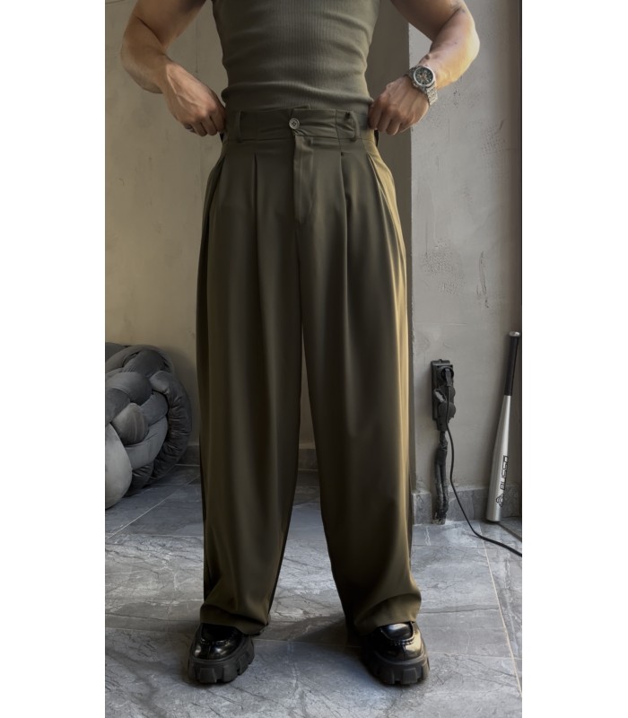 YÜKSEK KALİTE SUPER BAGGY KUMAŞ PANTOLON