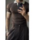 POLO YAKA LİKRALI TSHİRT