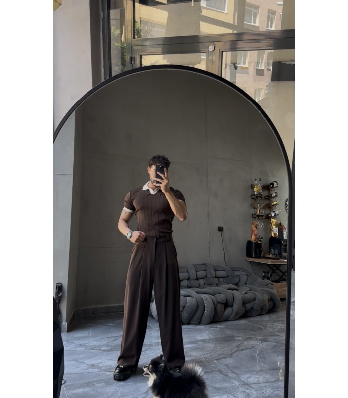 POLO YAKA LİKRALI TSHİRT
