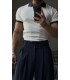 POLO YAKA LİKRALI TSHİRT