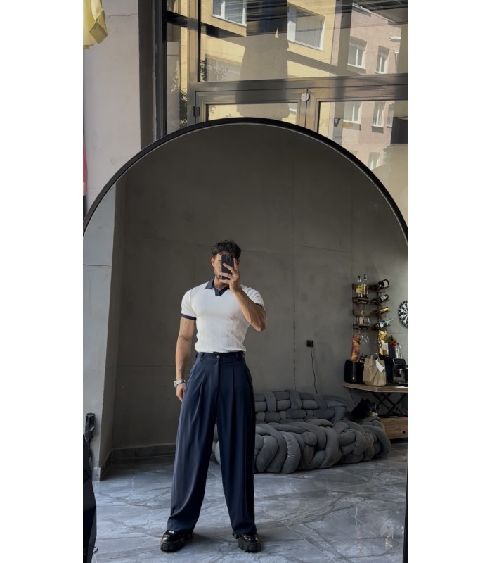 POLO YAKA LİKRALI TSHİRT