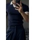 POLO YAKA LİKRALI TSHİRT