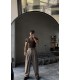 FERMUAR DETAY POLO YAKA TSHİRT