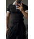 FERMUAR DETAY POLO YAKA TSHİRT