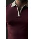 FERMUAR DETAY POLO YAKA TSHİRT