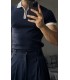 FERMUAR DETAY POLO YAKA TSHİRT