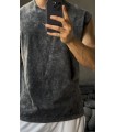 YIKAMA KUMAŞ OVERSİZE SIFIR KOL TSHİRT
