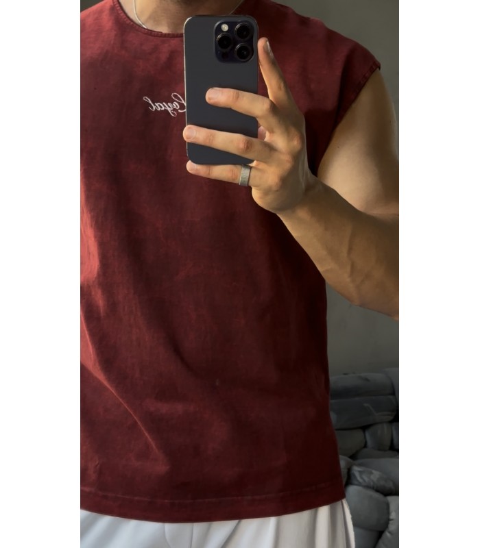 YIKAMA KUMAŞ OVERSİZE SIFIR KOL TSHİRT