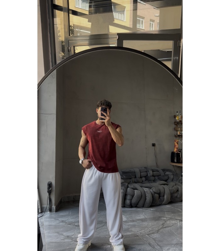 YIKAMA KUMAŞ OVERSİZE SIFIR KOL TSHİRT