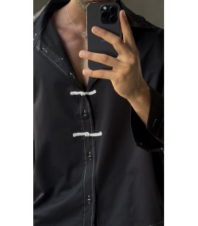 CROP KESİM ÖN BAĞCIK  DETAY GÖMLEK