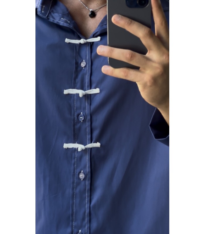 CROP KESİM ÖN BAĞCIK  DETAY GÖMLEK