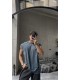 BİSİKLET YAKA OVERSİZE SIFIR KOL TSHIRT