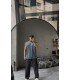 BİSİKLET YAKA OVERSİZE SIFIR KOL TSHIRT
