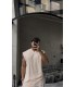 BİSİKLET YAKA OVERSİZE SIFIR KOL TSHIRT