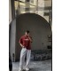 POLO YAKA YIKAMA KUMAŞ OVERSİZE TSHİRT