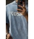 POLO YAKA YIKAMA KUMAŞ OVERSİZE TSHİRT