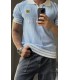 France Knitted Polo Yaka tshirt