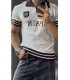 France Knitted Polo Yaka tshirt