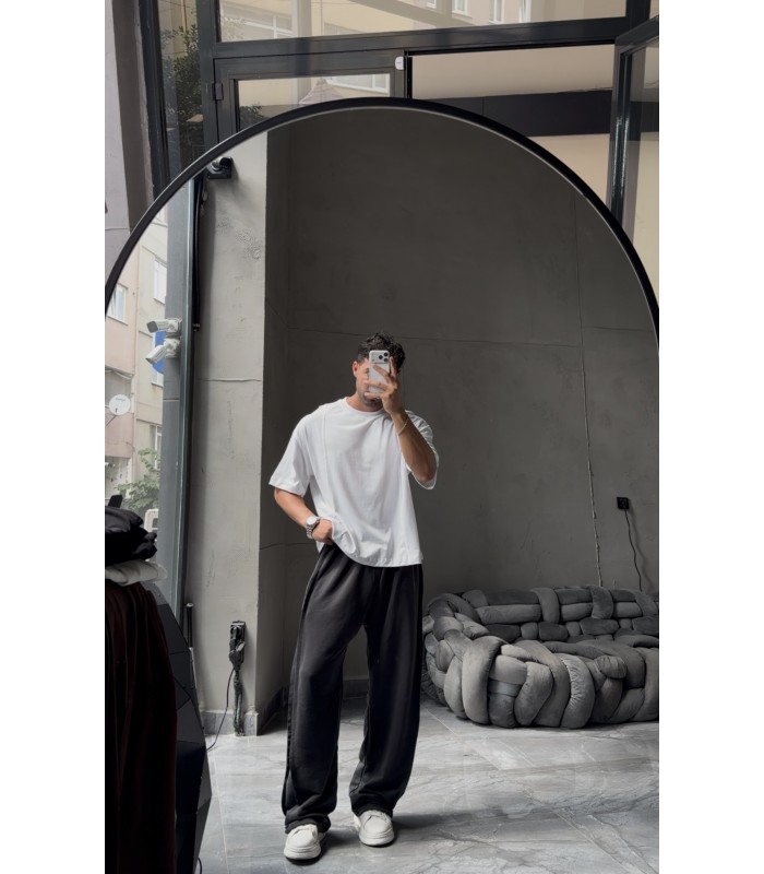 Oversize Basic T-Shirt / Drop Shoulder T-Shirt
