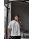 Oversize Basic T-Shirt / Drop Shoulder T-Shirt