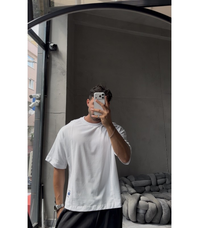 Oversize Basic T-Shirt / Drop Shoulder T-Shirt
