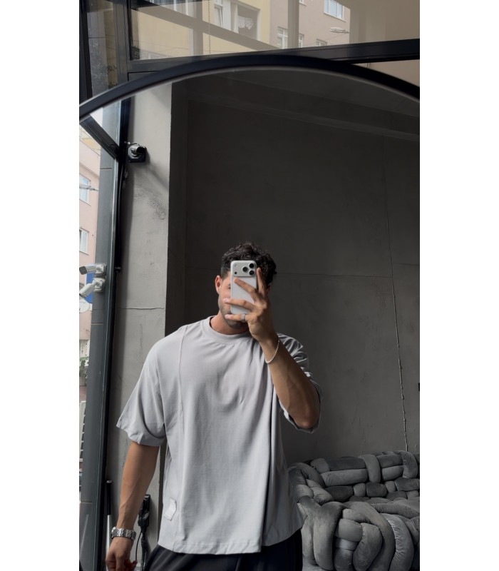 Oversize Basic T-Shirt / Drop Shoulder T-Shirt
