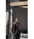 Üst: Oversize kolsuz tişört / Oversize Sleeveless T-Shirt