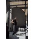 Üst: Oversize kolsuz tişört / Oversize Sleeveless T-Shirt