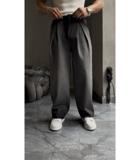 Oversize Double Pleat Pantolon