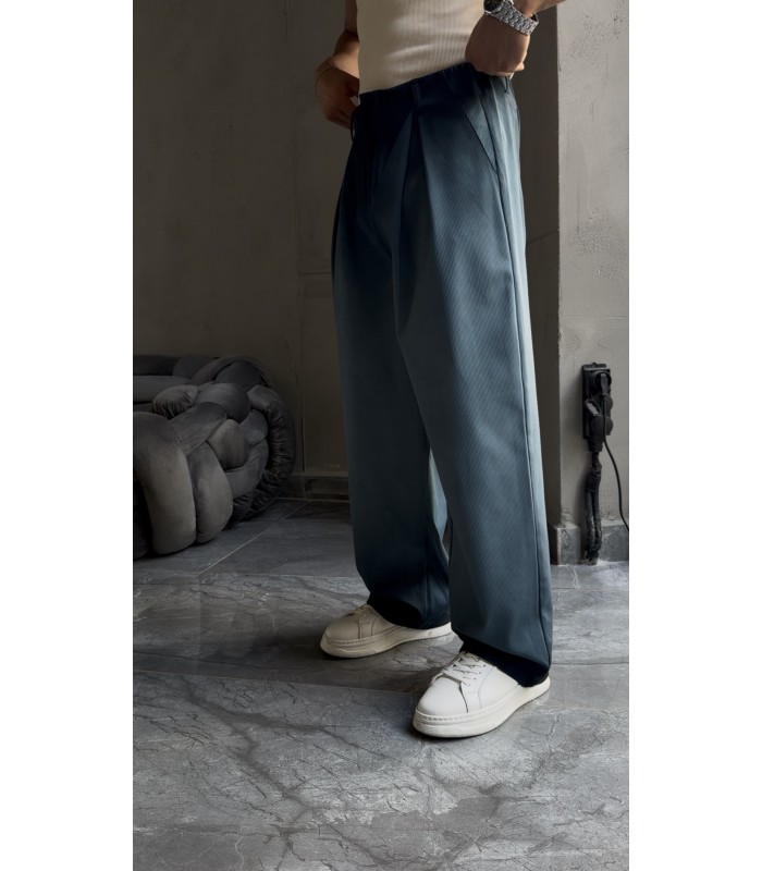 Oversize Double Pleat Pantolon