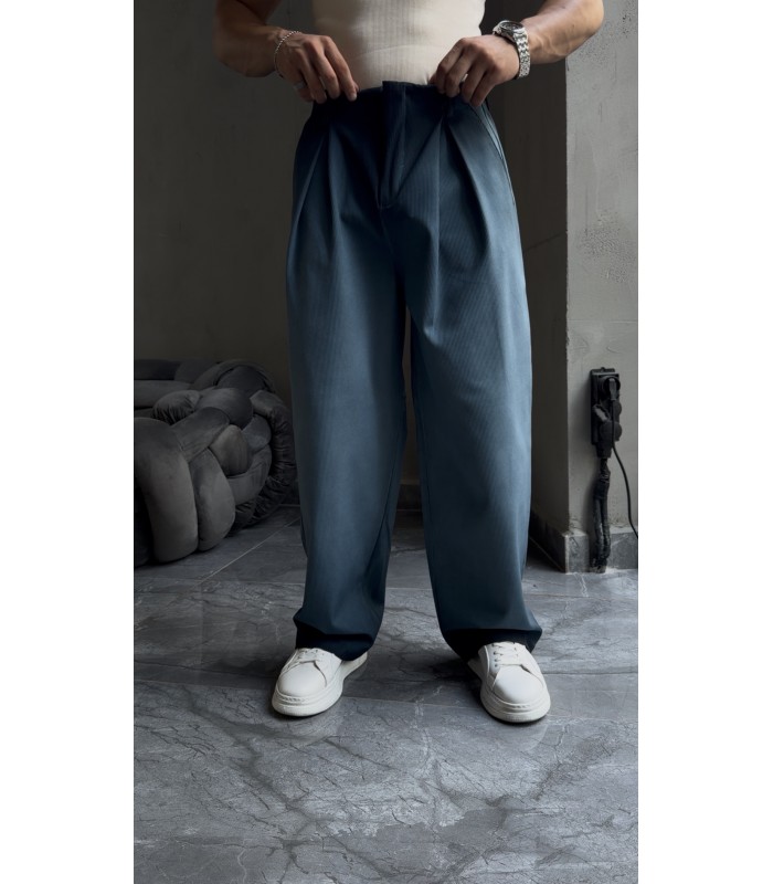 Oversize Double Pleat Pantolon
